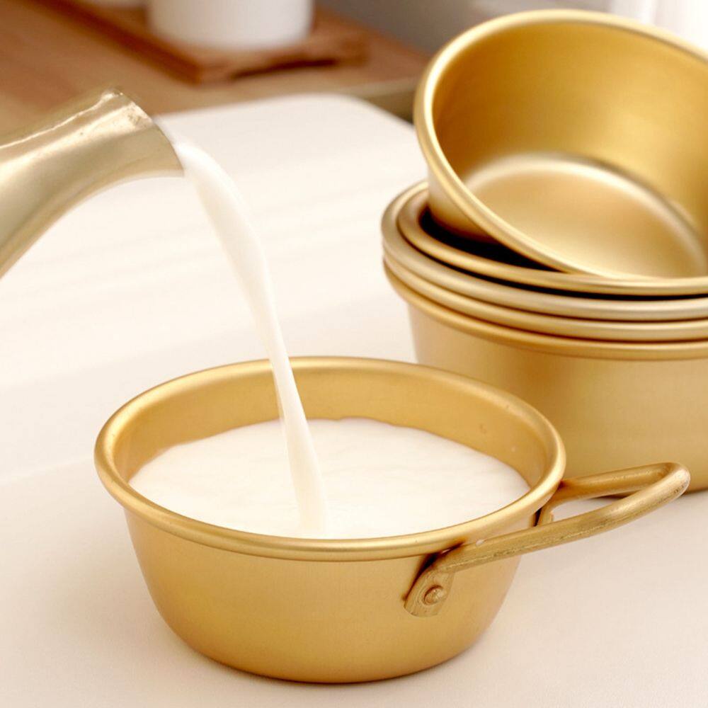 ถ้วยมักกอลลี 막걸리 컵 Makgeolli cup ถ้วยทองเหลือง