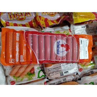 ไส้กรอกไก่ฮอทด้อค ไก่ฟาร์ม (ฮาลาล) 1 กิโลกรัม รสดั้งเดิม
