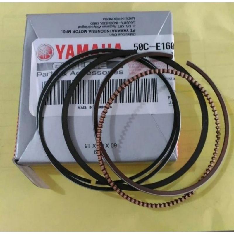 แหวนลูกสูบเดิมYamaha Jupiter MXเก่าLama ov STD OvมาตรฐานแหวนลูกสูบJupiter MXใหม่ 50C-E1603-00