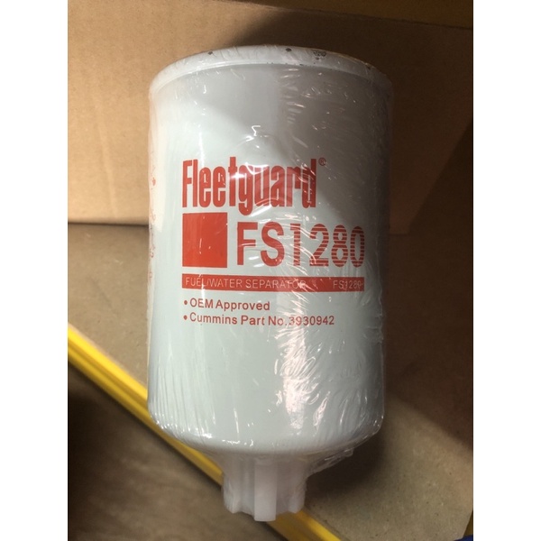 Fleetguard เครื่องแยกน้ํามันเชื้อเพลิง FS1280 Cummins
