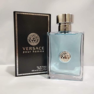 【ของแท้ 💯% 】⚡️ส่งฟรี 🚚 Versace Pour Homme EDT 100 ml. *กล่องขาย*