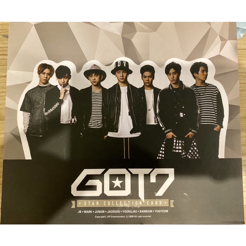 [พร้อมส่ง] ของใหม่ไม่แกะซีลนะคะ GOT7 Star Collection Card / card 10 packs