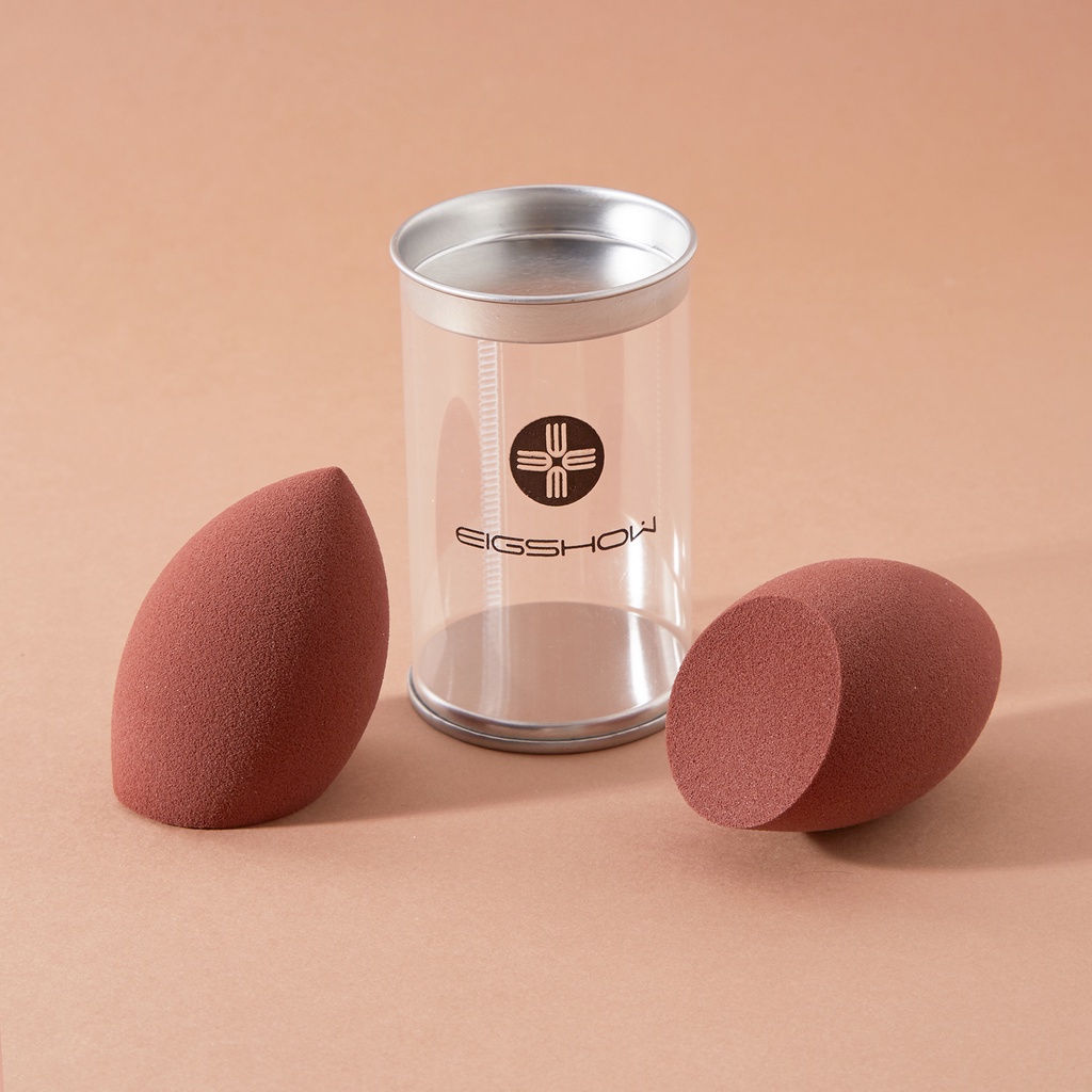 ฟองน้ำเกลี่ยรองพื้น ฟองน้ำรูปไข่หน้าตัดเฉียง EIGSHOW BLENDING SPONGE