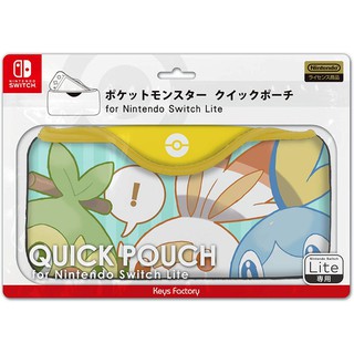 Pokemon quick pouch for Nintendo Switch Lite - ลาย ผองเพื่อนโปเกมอน กระเป๋า นินเทนโดสวิต(ไลท์) 020602007