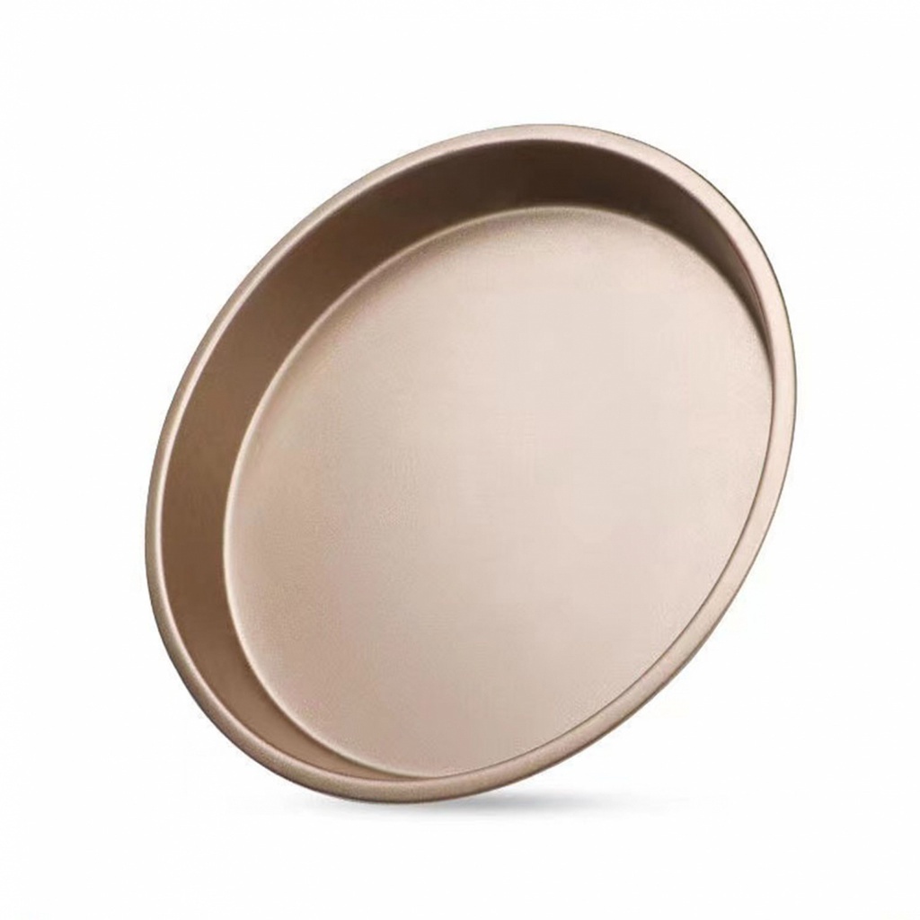 GlobalHouse NIBIRU ถาดอบขนมทรงกลม 22×22×3ซม. สีโรสโกลด์ BERLANG สินค้าของแท้คุณภาพดี