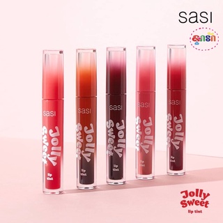 sasi ศศิ ลิปทินท์เนื้อเจลลี่ จอลลี่ สวีท ลิป ทินท์ 5 เฉดสี Jolly Sweet Lip Tint ขนาด 3 กรัม เลือกสี