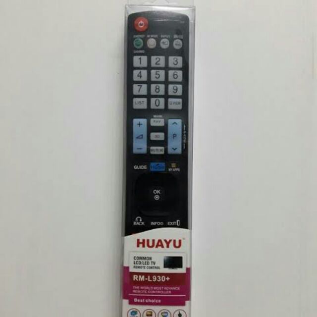 รีโมตทีวี LGรวม LED LCD รุ่น RM-930+สามารถใช้ได้ทุกรุ่น
