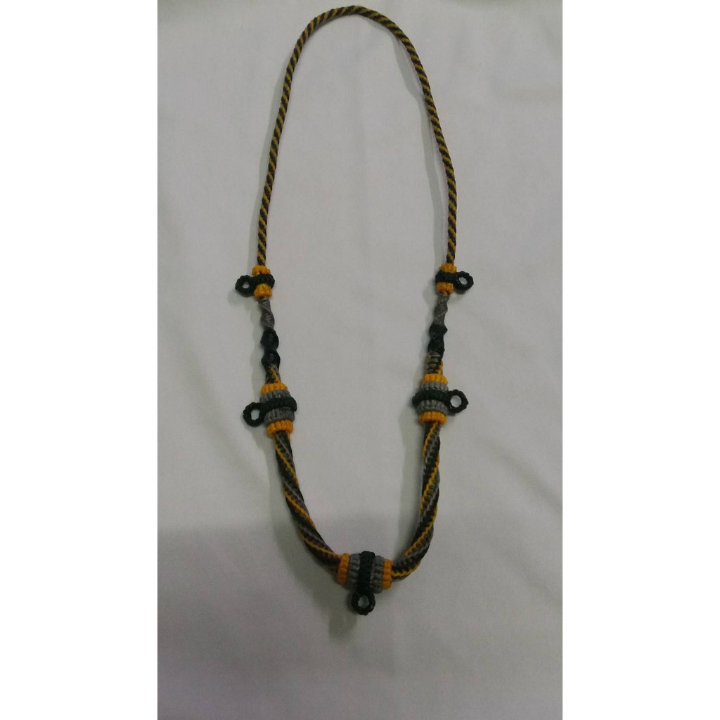 สร้อยคอถักเชือกเทียน CT003