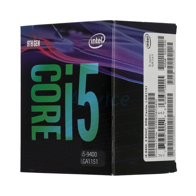 CPU INTEL CORE I5 - 9400 LGA 1151V2 ประกัน 3Y
