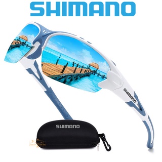 SHIMANO แว่นตากันแดด เลนส์โพลาไรซ์ ป้องกันรังสียูวี 400 สไตล์คลาสสิก เหมาะกับการตกปลา เดินป่า ตั้งแคมป์ เล่นกีฬากลางแจ้ง สําหรับผู้ชาย 2022