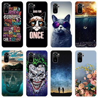 เคสสำหรับ Redmi Note 10 Case Silicone Back Cover Soft Casing Xiaomi Redmi Note 10 Pro Note10 RedmiNote10 cartoon TPU เคส