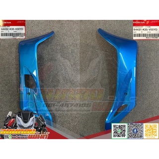 ฝาครอบด้านล่าง/ชายล่างซ้ายขวา สีน้ำเงิน Honda Pcx2014-2017 งานแท้ศูนย์