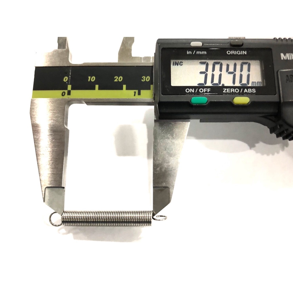 #7 สปริงดึง ลวดสแตนเลส 0.6มิล นอก 5.3มิล ยาวเนื้อ 30มิล ยาวรวมตะขอวัดนอก 39.6มิล ราคาต่อ 1ตัว - รูปที่ 7