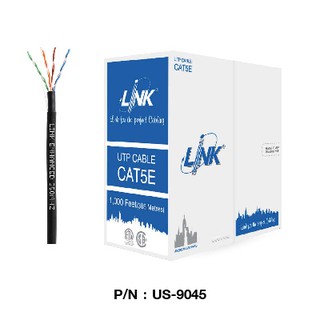 CAT5e UTP Cable LINK (US-9045) Outdoor 305 ม.