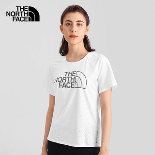 The North Face TheNorthFace เสื้อยืดแขนสั้น ระบายอากาศ เหมาะกับฤดูใบไม้ผลิ สําหรับผู้หญิง|7qhi