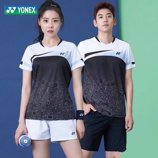 Yonex เสื้อผ้าแบดมินตัน ระบายอากาศ แห้งเร็ว เหมาะกับการเล่นกีฬา ปิงปอง สําหรับผู้ชาย และผู้หญิง