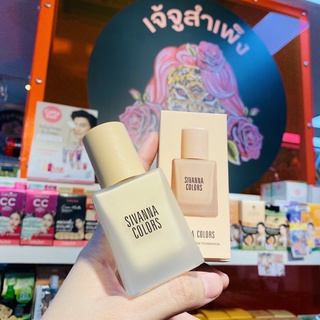 ของแท้พร้อมส่งSivanna Color Silky Matt Coverage Foundation รองพื้นกันน้ำ กันเหงื่อ HF118