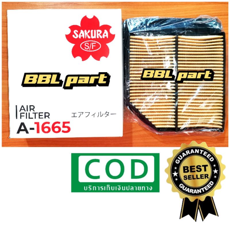 กรองอากาศ​ HONDA​ Civic​ fd1.8(A1665)​