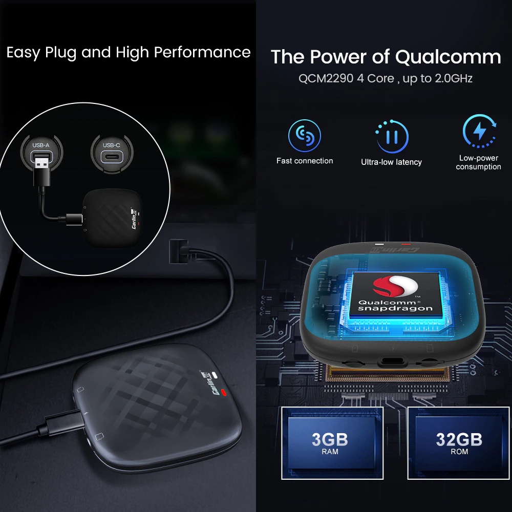 Car Ai Droid master สำหรับวิทยุเดิมติดรถที่มี carplayแบบเสียบสายมาจาก ...