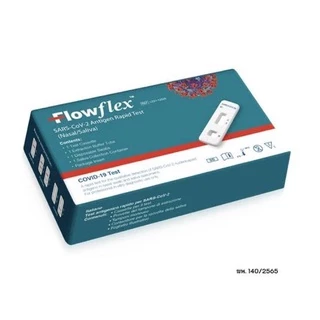 Flowflex ชุดตรวจ ATK โควิค​ Covid-19 ตรวจจับเชื้อไวรัส ได้ทุกสายพันธ์
