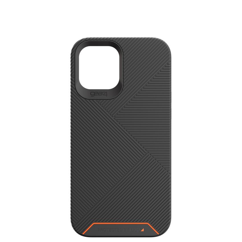 Gear4 เคสโทรศัพท์ D3O Battersea - Black for iPhone 12 mini/12/12 Pro/12 Pro Max