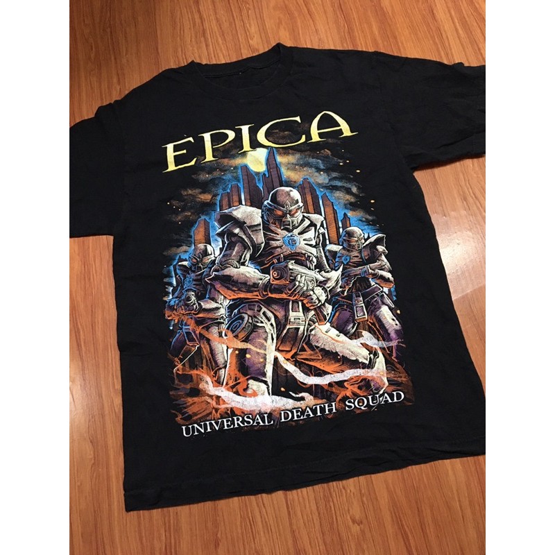 เสื้อวงมือสอง EPICA Size M มือ2