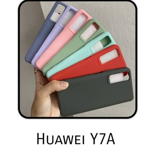 เคสTPUนิ่มสีพาสเทล Huawei Y7a