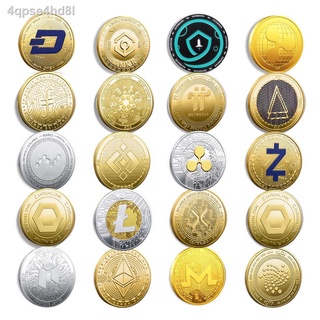 ✇▲✟ฟรีขาตั้ง BitCoin Ethereum เหรียญบิทคอยน์ ADA BNB ETHอีเธอร์เลียม พร้อมกล่อง บิทคอยน์ Coin xrp ETH Dogecoin Eos