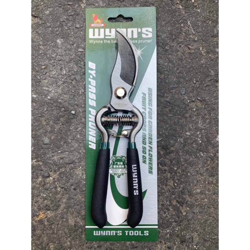 WYNN'S ของแท้ กรรไกรตัดกิ่ง กรรไกรแต่งกิ่ง ตัดกิ่งไม้ 8 นิ้ว รุ่น W860