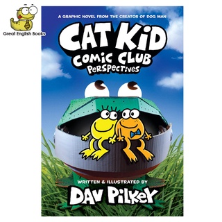 พร้อมส่ง *ลิขสิทธิ์แท้* หนังสือการ์ตูน Cat Kid Comic Club: Perspectives: A Graphic Novel ปกแข็ง Hardcover