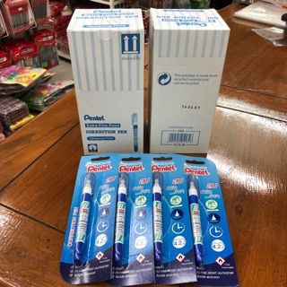 ปากกาลบคำผิด pentel 💢โปรดระวังของเลียนแบบ‼️