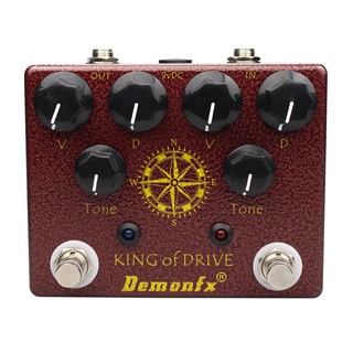 NEW Demonfx High Quality King Of Drive  King Of Clone Overload Monoblock Effect King Of Tone Effect Pedal Overdrive