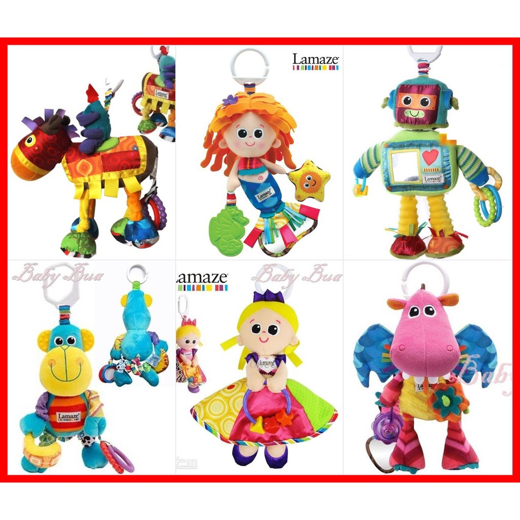 BabyBua ตุ๊กตาแขวนรถเข็น คาร์ซีท เตียง Lamaze ของเล่นเสริมพัฒนาการ พร้อมส่ง