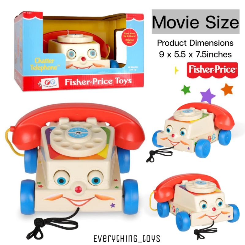 ???????? ลิขสิทธิ์​แท้​จากอเมริกา???????? Fisher Price / Chatter Phone Toy Story -​  Movie Size | Shopee Thailand