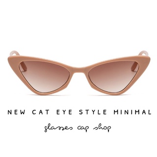 New แว่นตาแฟชั่น แว่นตา cat eye-1 สไตล์มินิมอล [สินค้าพร้อมส่งมีเก็บปลายทาง]