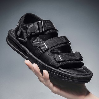 รองเท้าแตะ รองเท้าชายหาด ระบายอากาศ ออกแบบเรียบง่าย แฟชั่นสํ…