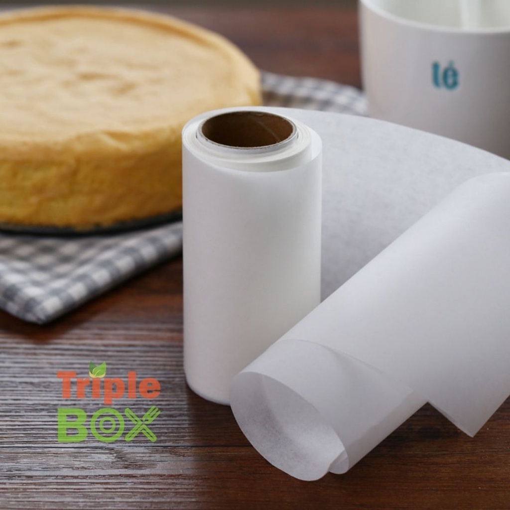 กระดาษไขรองอบ Baking paper รองด้างข้างพิมพ์ ทนทาน ทนความร้อน สูง ขนาด 10 X20 เมตร สีขาว ยี่ห้อ Kaulus ของแท้ ราคา ถูกที่สุด ดีลบีเคเค แกลเลอรีภาพที่ 2