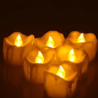 เทียน led candles เทียนใส่ถ่าน เทียนปลอม No. RP468 เทียนประดับ เทียนตกแต่ง เทียนสร้างบรรยากาศ เทียนอิเล็กทรอนิกส์ ตกแต่ง