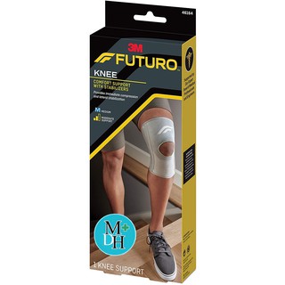 Futuro Stabilizing Knee Size M ฟูทูโร่ อุปกรณ์พยุงเข่า เสริมแกน ไซส์ M จำนวน 1 ชิ้น 05380