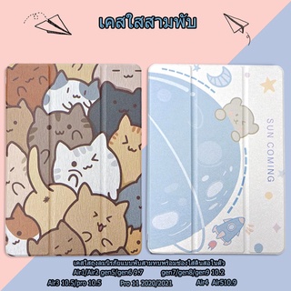 ฝาหลังโปร่งใสเคส เคสไอแพด Air1/Air2 Gen5/Gen6 9.7gen7/gen8/g…