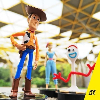 ทอยสตอรี่ แก้วน้ำโรงหนัง โมเดลแก้ว GSC Toy Story 4 Tumblers Combo