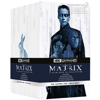 Matrix 4-Film Deja vu Collection, The /เดอะ เมทริกซ์ เดจาวู คอลเลคชั่น (4K+BD Steelbook)