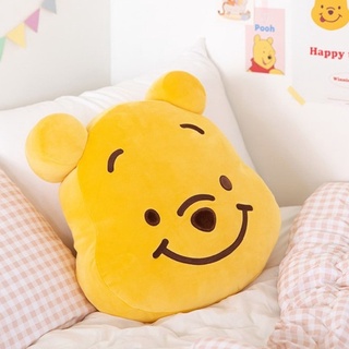 ( พร้อมส่ง ) Pooh Face Cushion หมอนอิงหมีพลูห์