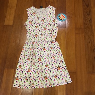 Paul Frank dress new with tag ผ้าคอตตอนใส่สบายลายน่ารักมากๆ ไซส์ s อก 34 เอว 27.5 สะโพก 37 น่ารักมาก