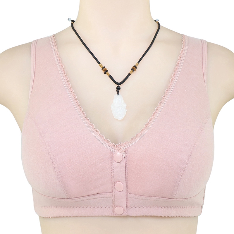36 c - 46 c ชุดชั้นในเสื้อชั้นในเนื้อผ้าฝ้ายสําหรับผู้หญิง