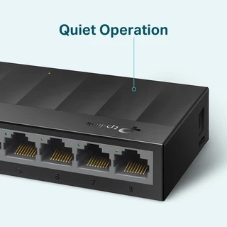 SWITCH HUB (สวิตซ์ฮับ) TP-LINK (LS1008G) 8-Port 10/100/1000Mbps Desktop Switch