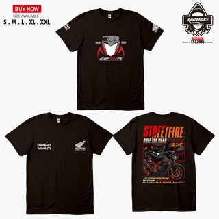 เสื้อยืด ลาย Honda CB150R STREETFIRE Vector V2 สําหรับยานยนต์