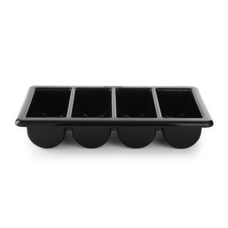 Matfer 510607 BLACK CUTLERY TRAY GN1/1 ถาดใส่ช้อนส้อมจากฝรั่งเศส สีดำ