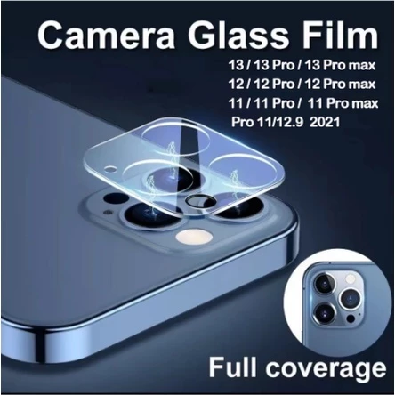 ฟิล์มกันรอยเลนส์สำหรับ iPhone17/17 Air 16/16/16plus 15 14 13 12 11promax11/12mini/15pro/14promax17pro ฟิล์มกันรอยกล้อง
