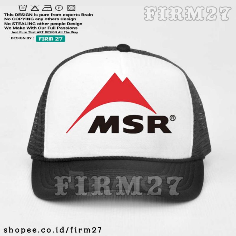 MSR Outdoor Trucker Mesh Hat - หมวก MSR